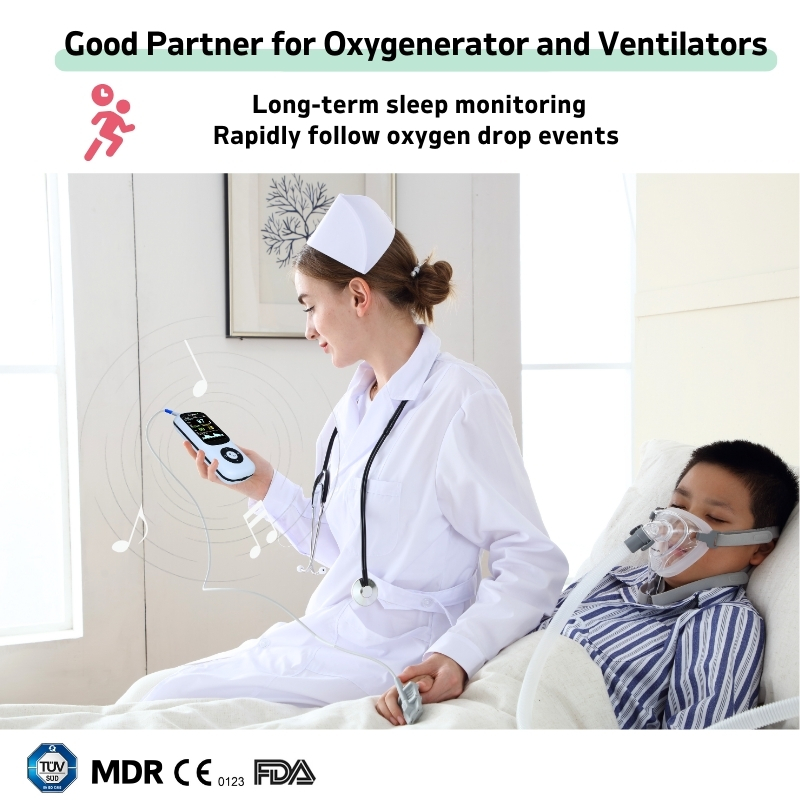 4 NHO-100 Hand Pulse Oximeter The ventilator partner followed quickly