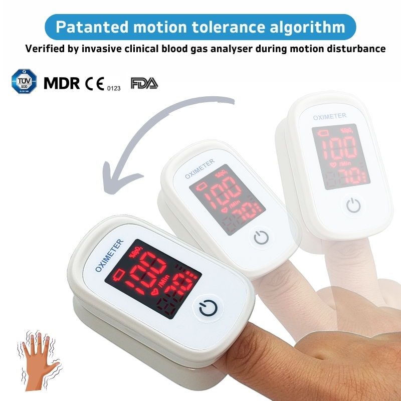 5 narigmed FRO-100 Fingertip Pulse Oximeter anti-motion